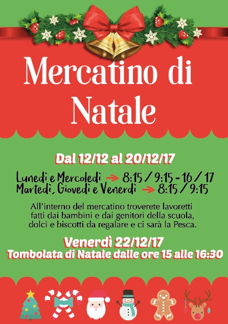 Lavoretti Per Mercatino Scolastico Di Natale.Mercatino Di Natale